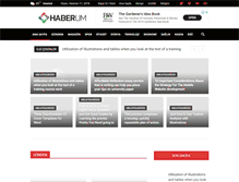 Tablet Screenshot of haberum.com